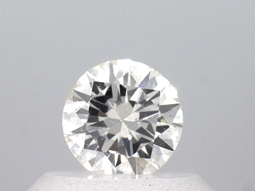 0.39 carat K-SI2 GD cut Natūralus Round Deimantas (1)