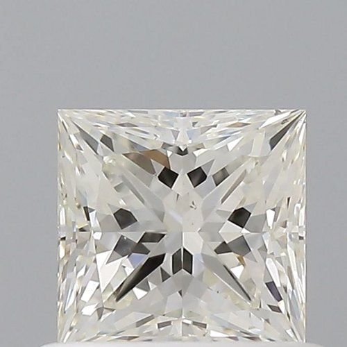 0.61 carat J-SI1 Natūralus Princess Deimantas (1)