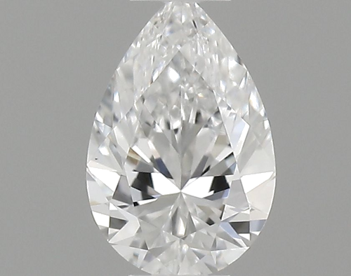 0.23 carat D-VVS2 Natūralus Pear Deimantas (1)
