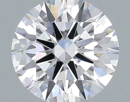0.44 carat F-IF Excellent cut Natūralus Round Deimantas (1)