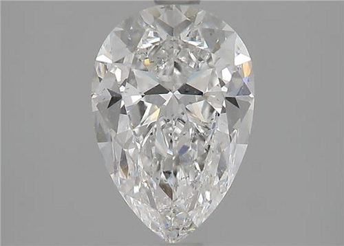 1.71 carat E-SI1 Natūralus Pear Deimantas (1)