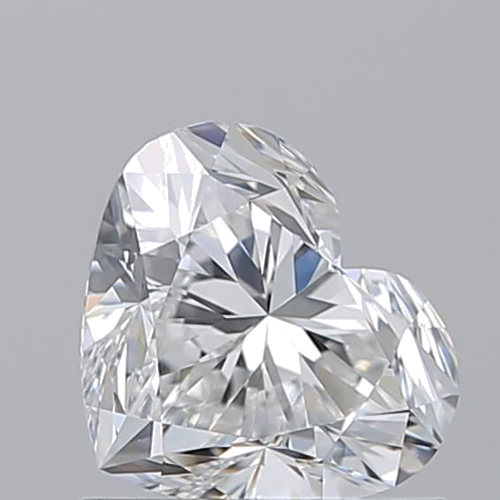 1.01 carat E-VS1 Natūralus Heart Deimantas (1)