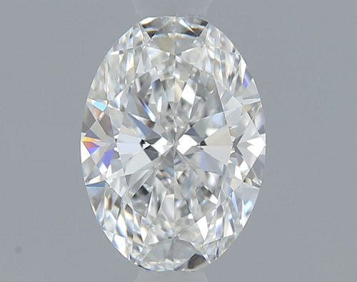 0.5 carat F-VVS1 Natūralus Oval Deimantas (1)