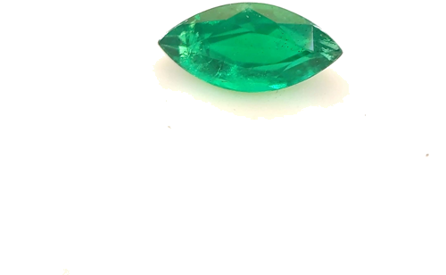 0.35 carat GREEN Marquise Smaragdas (1)
