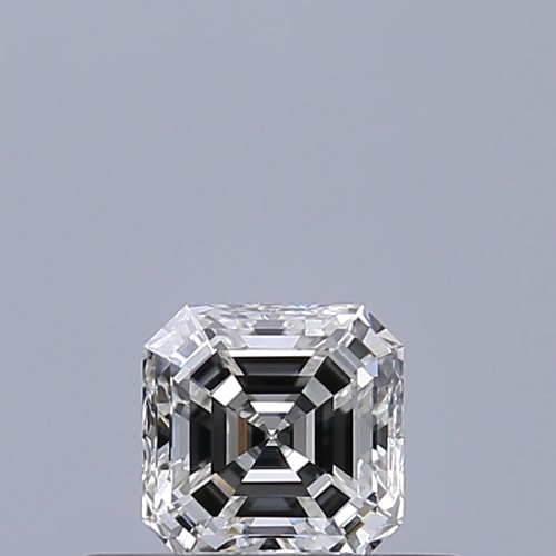 0.33 carat F-VVS2 Natūralus Asscher Deimantas (1)