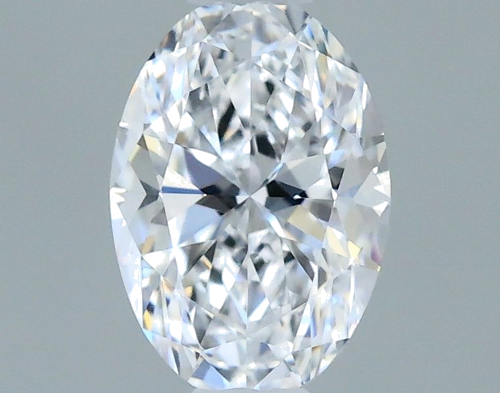 0.32 carat D-VVS2 Natūralus Oval Deimantas (1)