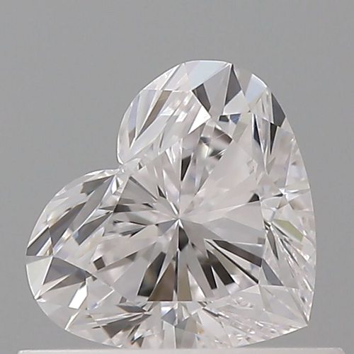 0.56 carat E-VVS2 Natūralus Heart Deimantas (1)