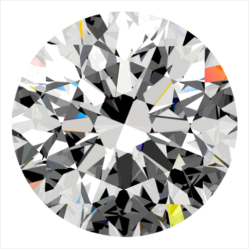0.3 carat G-VVS2 Very Good cut Natūralus Round Deimantas (1)