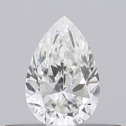 0.26 carat G-VVS2 Natūralus Pear Deimantas (1)