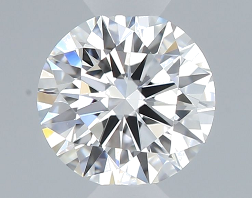 0.33 carat F-VVS1 Excellent cut Natūralus Round Deimantas (1)