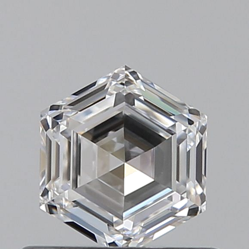0.5 carat E-VS1 Natūralus Hexagonal Deimantas (1)