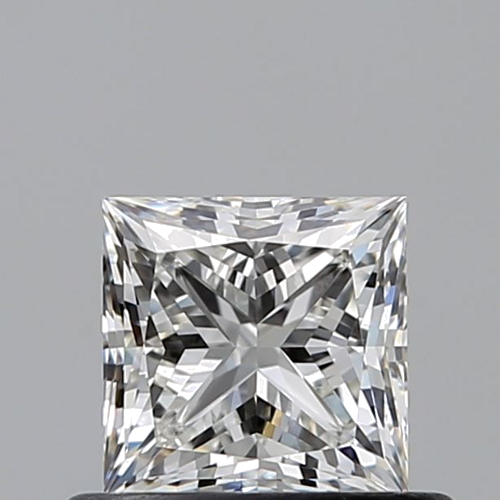 0.6 carat G-VVS1 Natūralus Princess Deimantas (1)