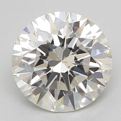 0.61 carat I-SI1 Excellent cut Natūralus Round Deimantas (1)