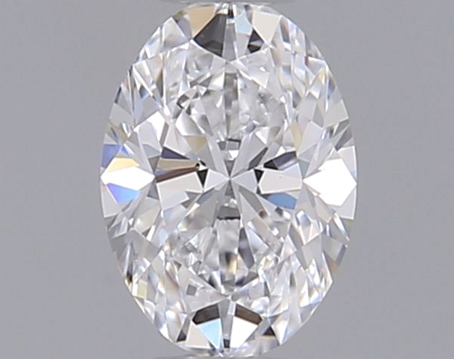 0.26 carat D-VVS2 Natūralus Oval Deimantas (1)