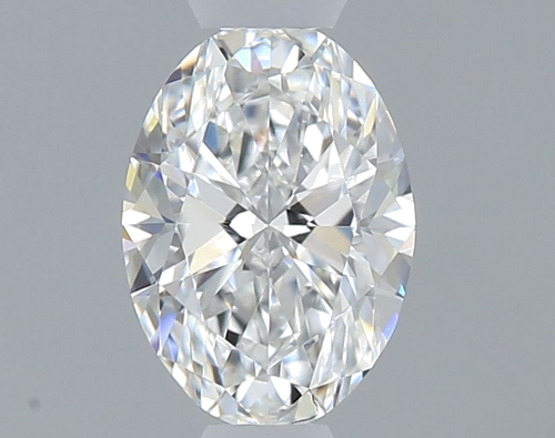 0.43 carat E-VVS2 Natūralus Oval Deimantas (1)