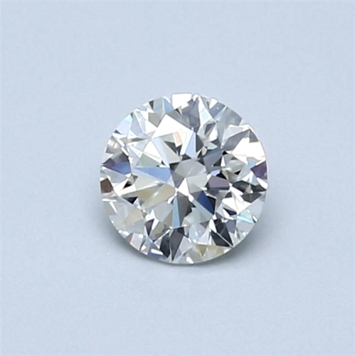 0.45 carat H-VVS1 Excellent cut Natūralus Round Deimantas (1)