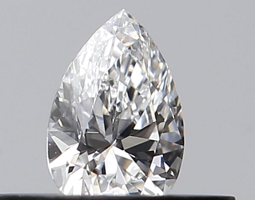 0.24 carat E-VS2 Natūralus Pear Deimantas (1)