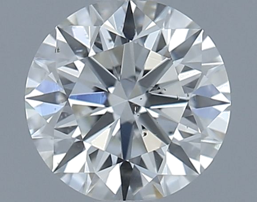0.51 carat I-SI1 Excellent cut Natūralus Round Deimantas (1)