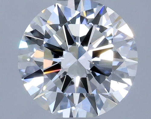 0.54 carat F-VVS1 Excellent cut Natūralus Round Deimantas (1)