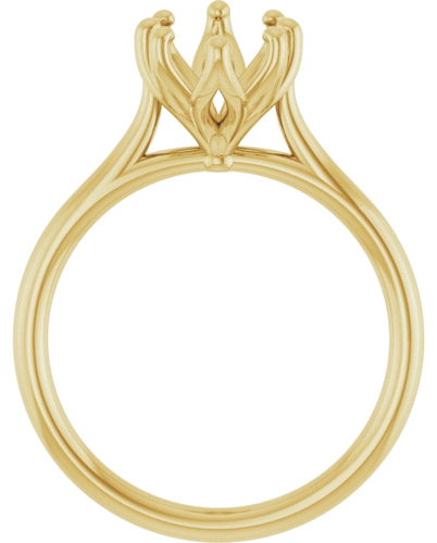 Sužadėtuvių Žiedas „Cathedral-Style Solitaire“ 14k yellow gold Marquise 12.5mm x 6.5mm (2)