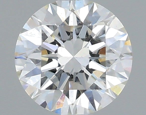 0.6 carat J-SI2 Excellent cut Natūralus Round Deimantas (1)