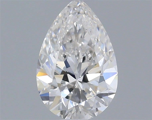 0.31 carat F-VVS1 Natūralus Pear Deimantas (1)