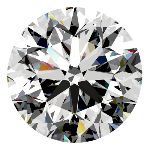 0.3 carat H-VS2 Very Good cut Natūralus Round Deimantas (1)