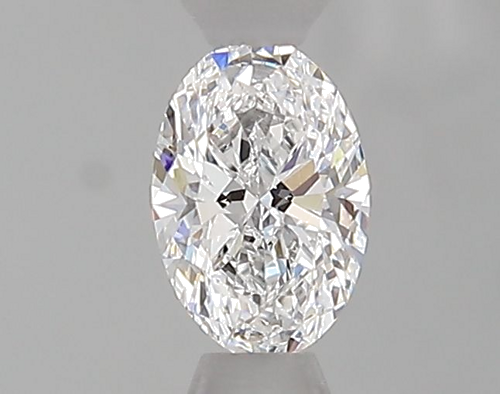0.4 carat D-VS1 Natūralus Oval Deimantas (1)