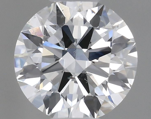 0.41 carat F-SI2 Excellent cut Natūralus Round Deimantas (1)