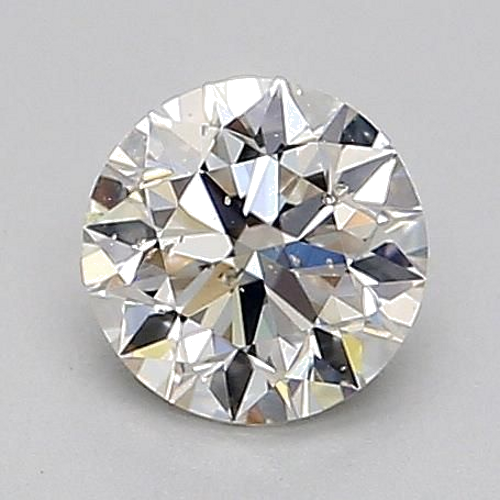 0.56 carat J-SI2 Excellent cut Natūralus Round Deimantas (1)