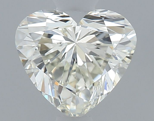 0.5 carat K-VVS1 Natūralus Heart Deimantas (1)