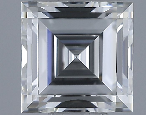 0.4 carat F-VVS1 Natūralus Square Radiant Deimantas (1)