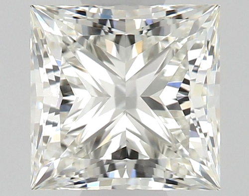 0.57 carat J-VVS1 Natūralus Princess Deimantas (1)