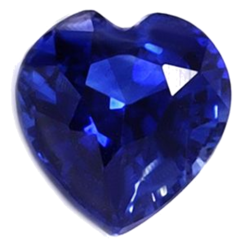 0.99 carat BLUE Heart Safyras (1)