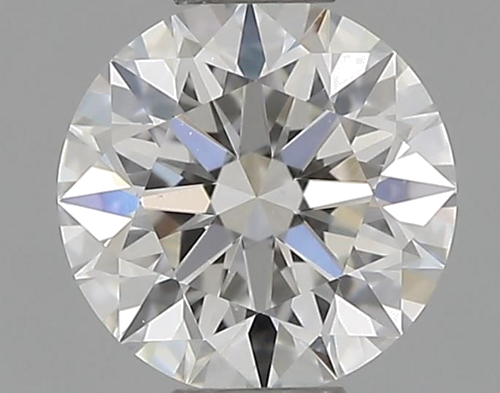 0.41 carat F-VVS2 Excellent cut Natūralus Round Deimantas (1)