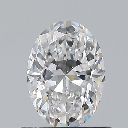 0.7 carat D-VS2 Natūralus Oval Deimantas (1)