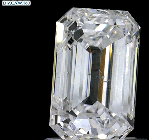 1.5 carat D-SI2 Natūralus Emerald Deimantas (1)