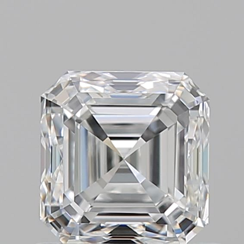 0.9 carat F-VVS1 Natūralus Asscher Deimantas (1)