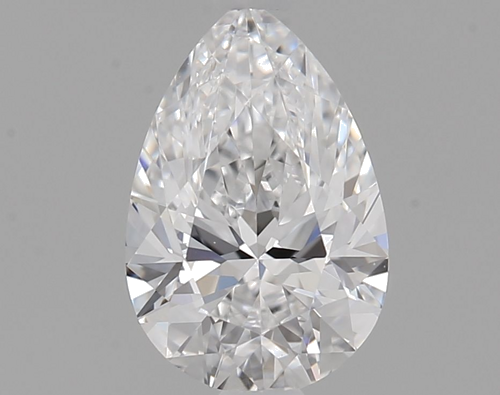 0.51 carat D-IF Natūralus Pear Deimantas (1)