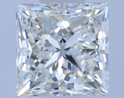 0.53 carat G-IF Natūralus Princess Deimantas (1)