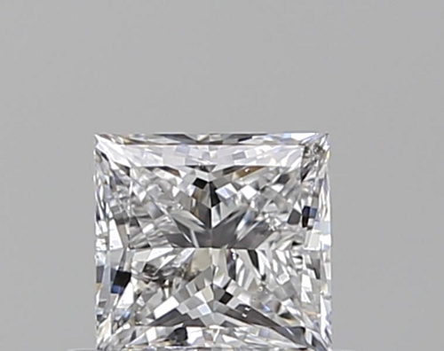 0.5 carat D-SI2 Natūralus Princess Deimantas (1)