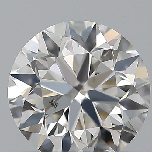 0.5 carat I-SI2 Very Good cut Natūralus Round Deimantas (1)