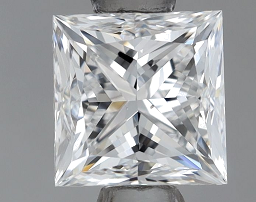0.66 carat E-VS2 Natūralus Princess Deimantas (1)