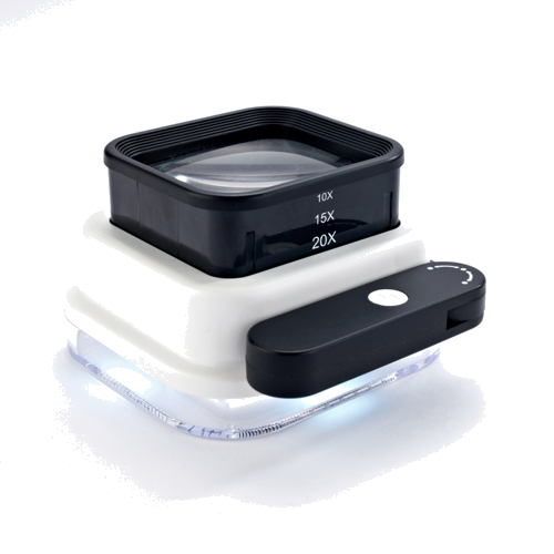 Сгъваема увеличителна лупа (3)