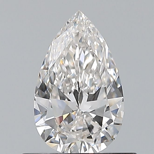 0.52 carat G-IF Natūralus Pear Deimantas (1)