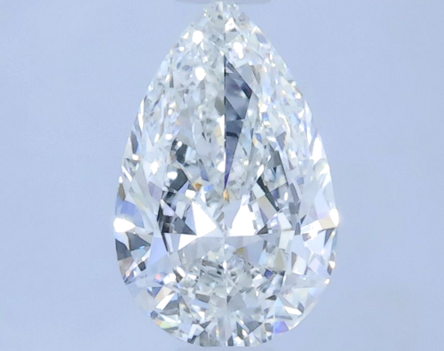 0.58 carat G-VS2 Natūralus Pear Deimantas (1)