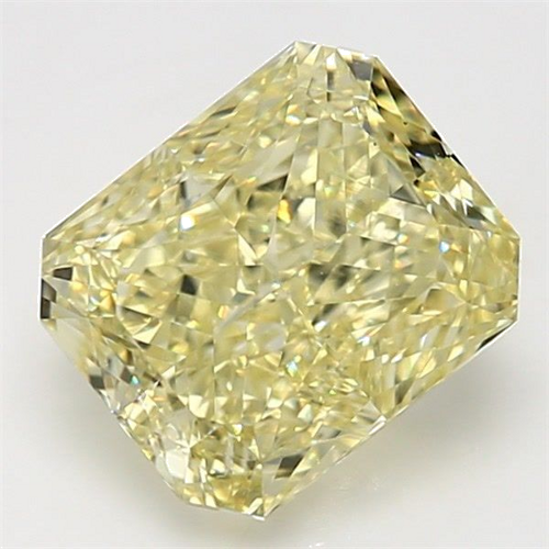 4.02 carat Fancy Yellow-VS2 Natūralus Radiant Deimantas (1)