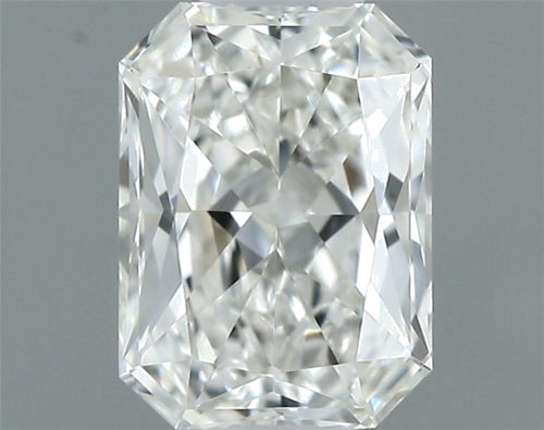 0.34 carat I-VVS2 Natūralus Radiant Deimantas (1)