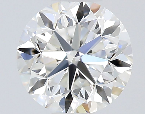 0.5 carat F-VVS1 GD cut Natūralus Round Deimantas (1)
