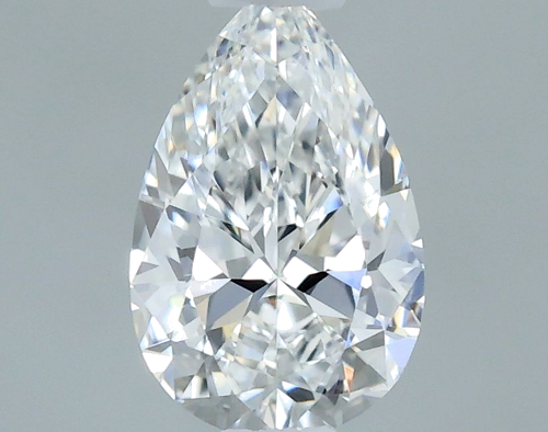 0.32 carat E-VVS1 Natūralus Pear Deimantas (1)